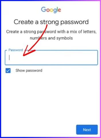Play Store Password