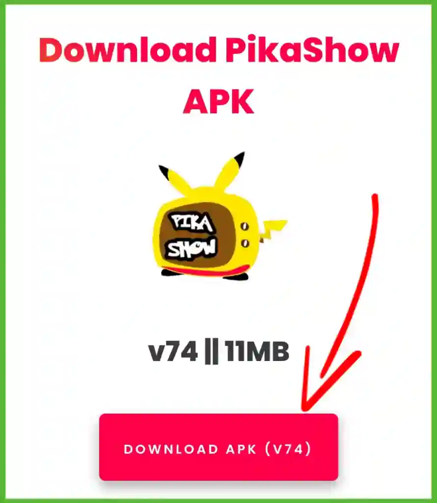 Download PikaShow APK (v74)
