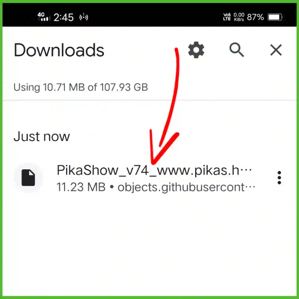 PikaShow App का File