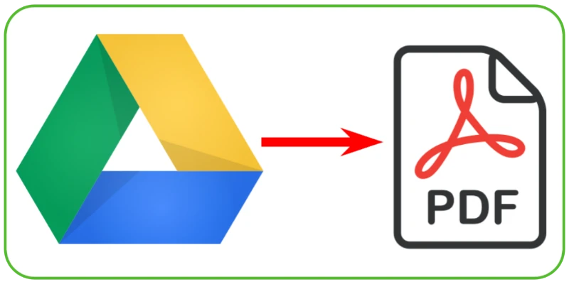 Google Drive में PDF कैसे बनाएं?